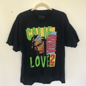 Mens 2Pac Graphic Tshirt